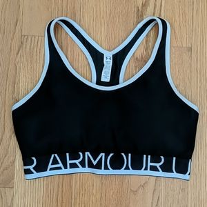 Black Under Armour Sports Bra